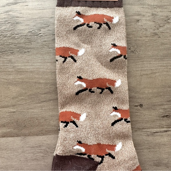 Socksmith Men’s Fox Motif Boot Socks (new) - Picture 4 of 4